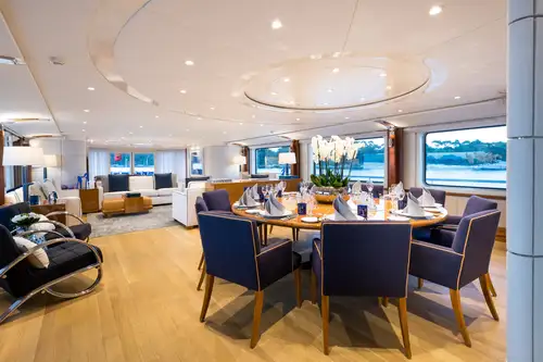 Main deck dining area