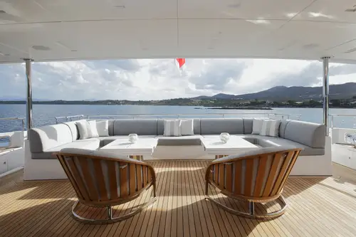 Main deck aft lounge